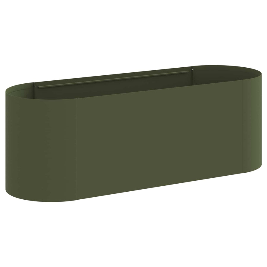 Verhoogd Tuinbed Olijfgroen 120 x 40 x 40 cm