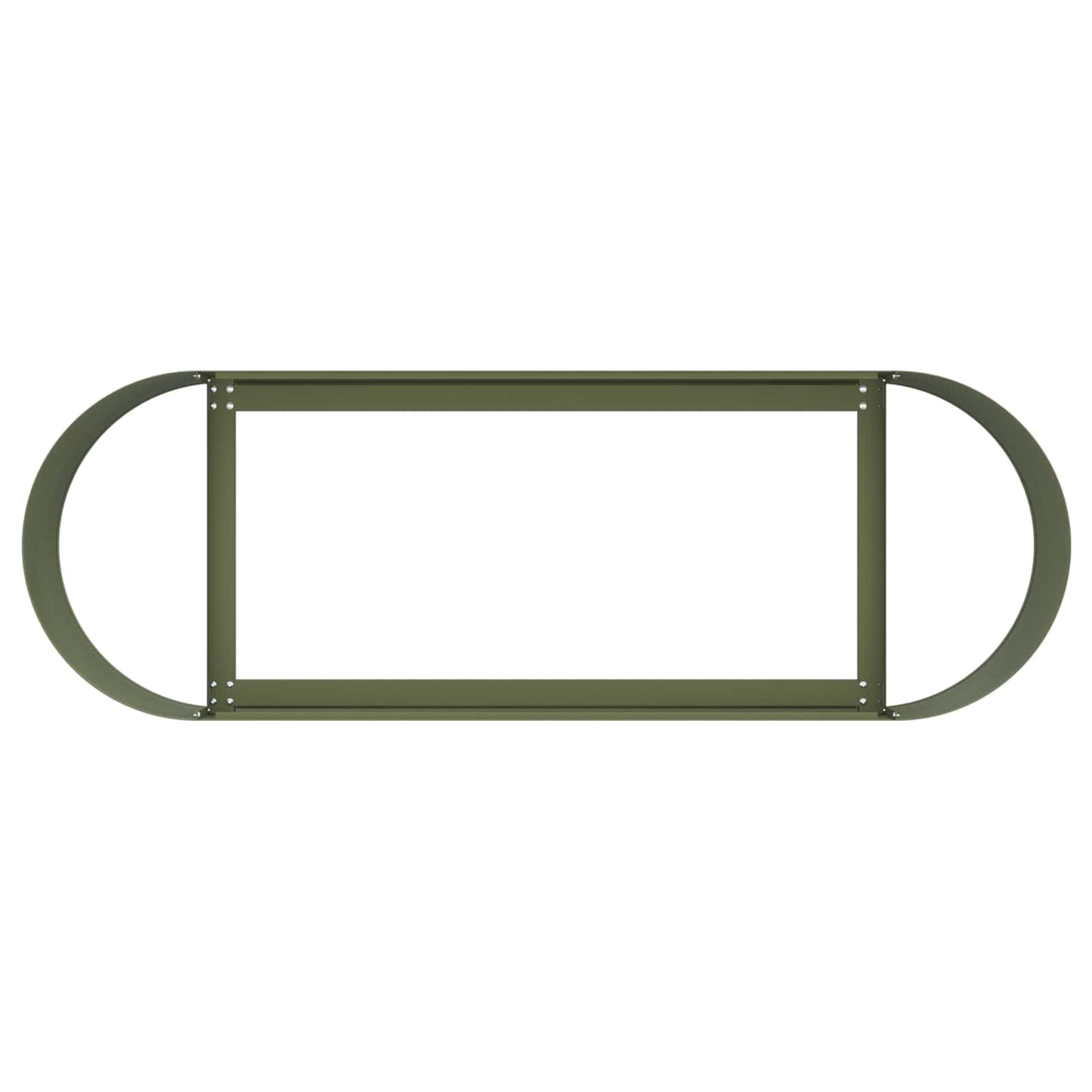 Verhoogd Tuinbed Olijfgroen 120 x 40 x 40 cm