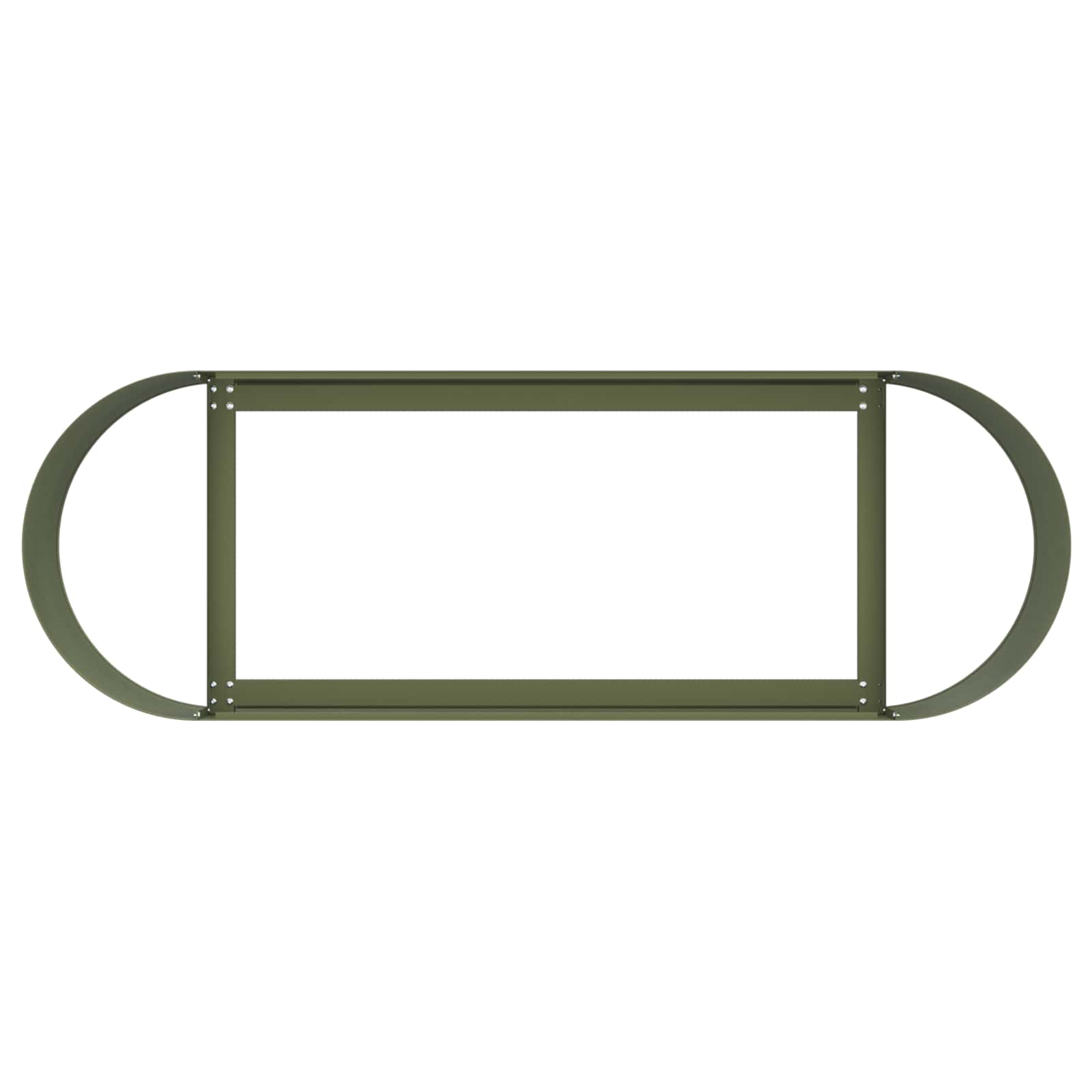 Verhoogd Tuinbed Olijfgroen 120 x 40 x 40 cm