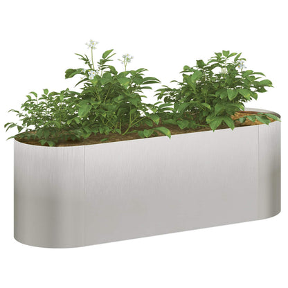 Verhoogd Tuinbed Roestvrij staal 120 x 40 x 40 cm
