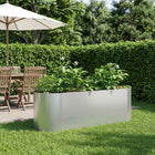 Verhoogd tuinbed gegalvaniseerd staal 120x40x40 cm
