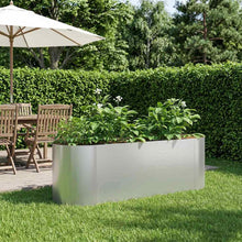 Verhoogd Tuinbed Gegalvaniseerd staal 120 x 40 x 40 cm