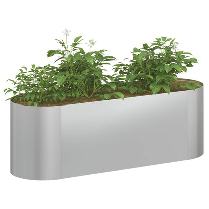 Verhoogd Tuinbed Gegalvaniseerd staal 120 x 40 x 40 cm