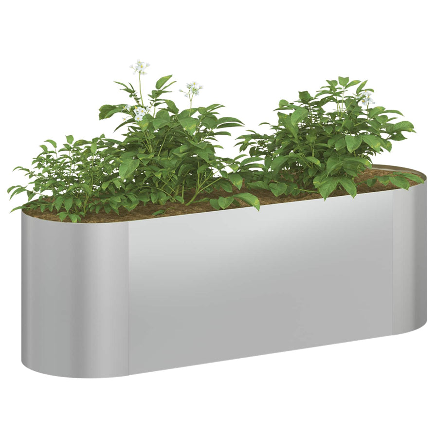 Verhoogd Tuinbed Gegalvaniseerd staal 120 x 40 x 40 cm