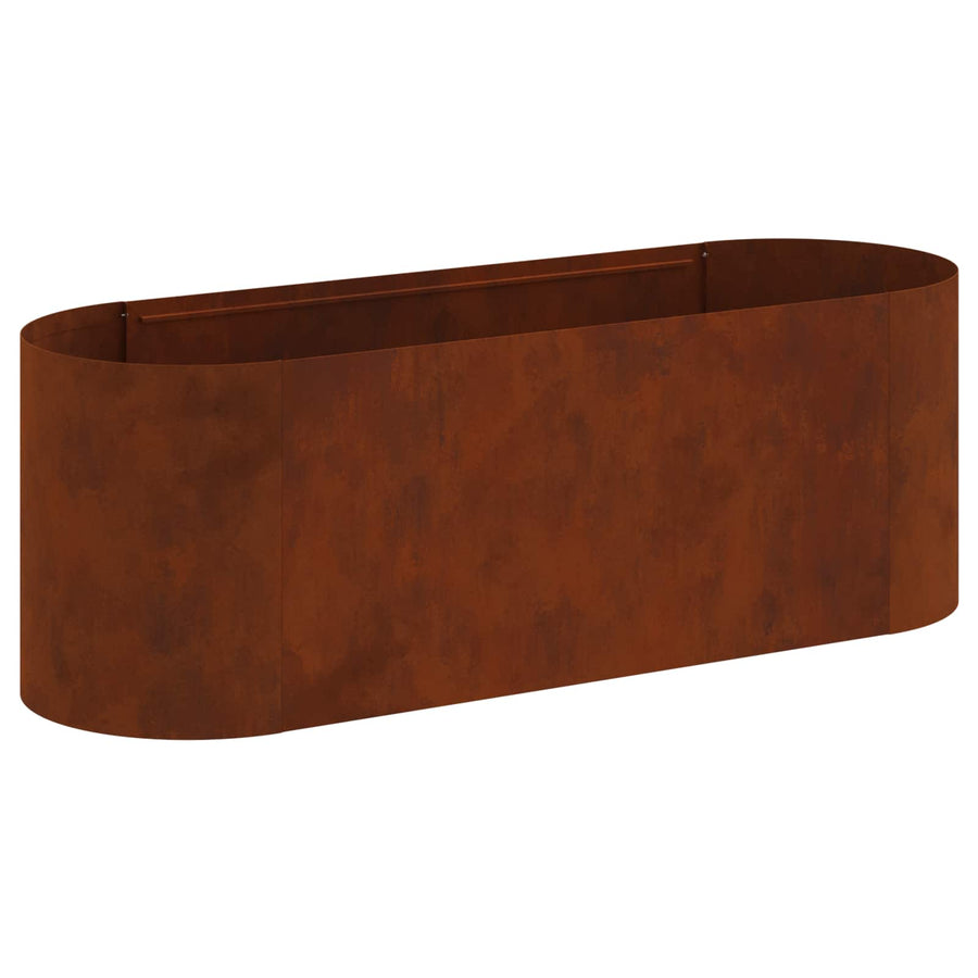 Verhoogd Tuinbed Cortenstaal 120 x 40 x 40 cm