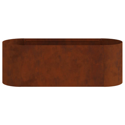 Verhoogd Tuinbed Cortenstaal 120 x 40 x 40 cm