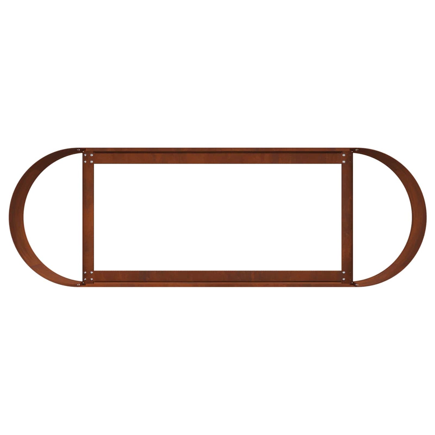 Verhoogd Tuinbed Cortenstaal 120 x 40 x 40 cm
