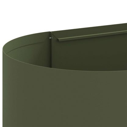 Verhoogd Tuinbed Olijfgroen 200 x 40 x 40 cm