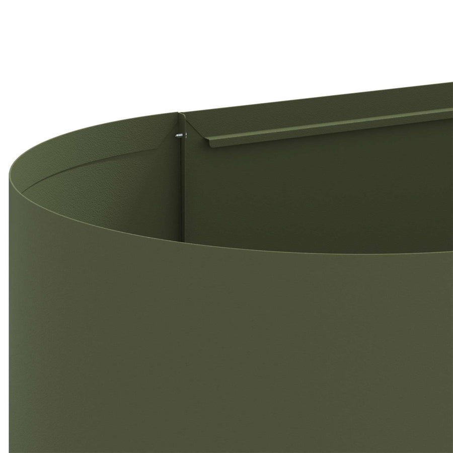 Verhoogd Tuinbed Olijfgroen 200 x 40 x 40 cm