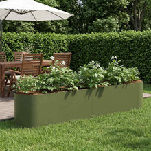 Verhoogd Tuinbed Olijfgroen 200 x 40 x 40 cm