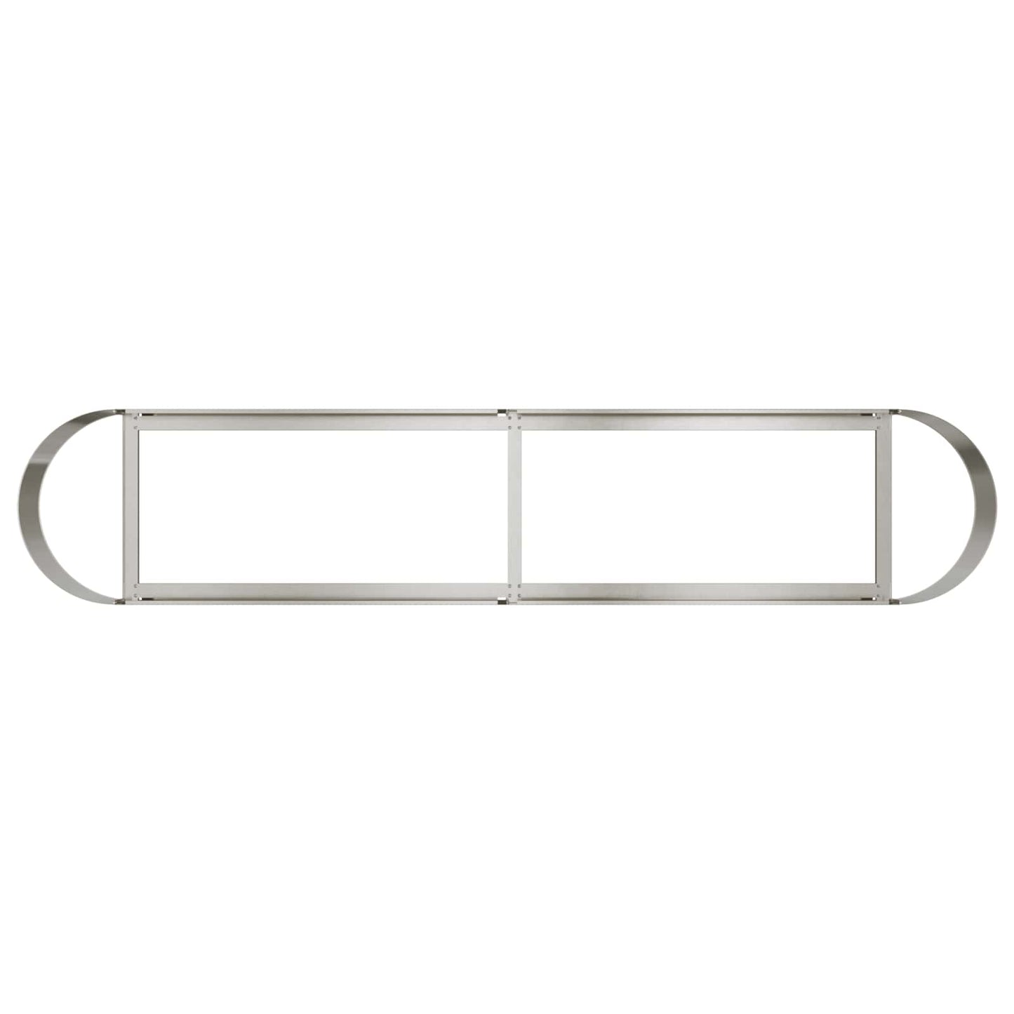 Verhoogd Tuinbed Roestvrij staal 200 x 40 x 40 cm