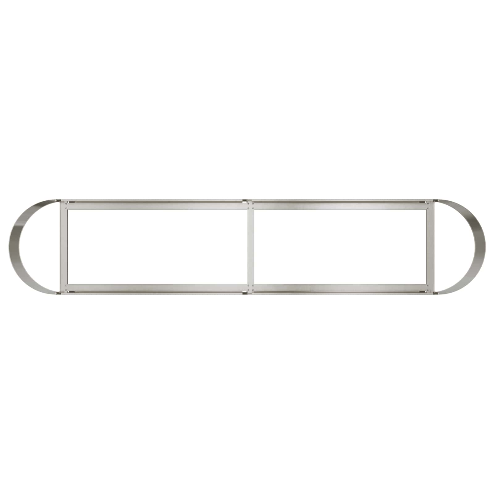 Verhoogd Tuinbed Roestvrij staal 200 x 40 x 40 cm