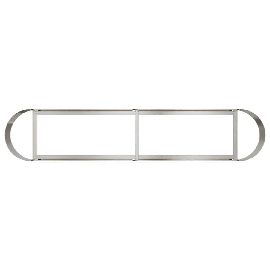 Verhoogd Tuinbed Roestvrij staal 200 x 40 x 40 cm