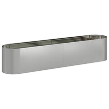 Verhoogd Tuinbed Gegalvaniseerd staal 200 x 40 x 40 cm
