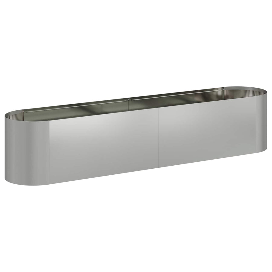 Verhoogd Tuinbed Gegalvaniseerd staal 200 x 40 x 40 cm