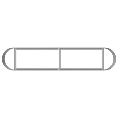 Verhoogd Tuinbed Gegalvaniseerd staal 200 x 40 x 40 cm