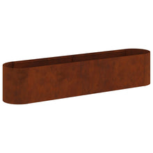 Verhoogd Tuinbed Cortenstaal 200 x 40 x 40 cm
