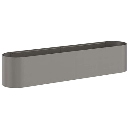Verhoogd Tuinbed Cortenstaal 200 x 40 x 40 cm