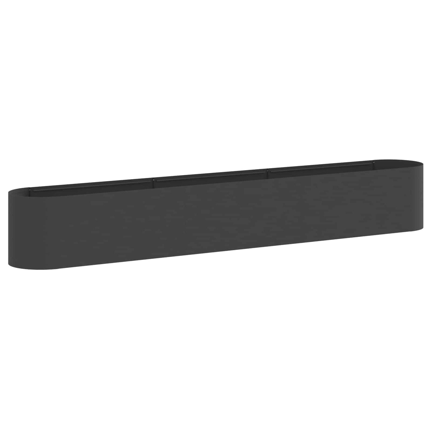 Verhoogd Tuinbed Zwart 280 x 40 x 40 cm
