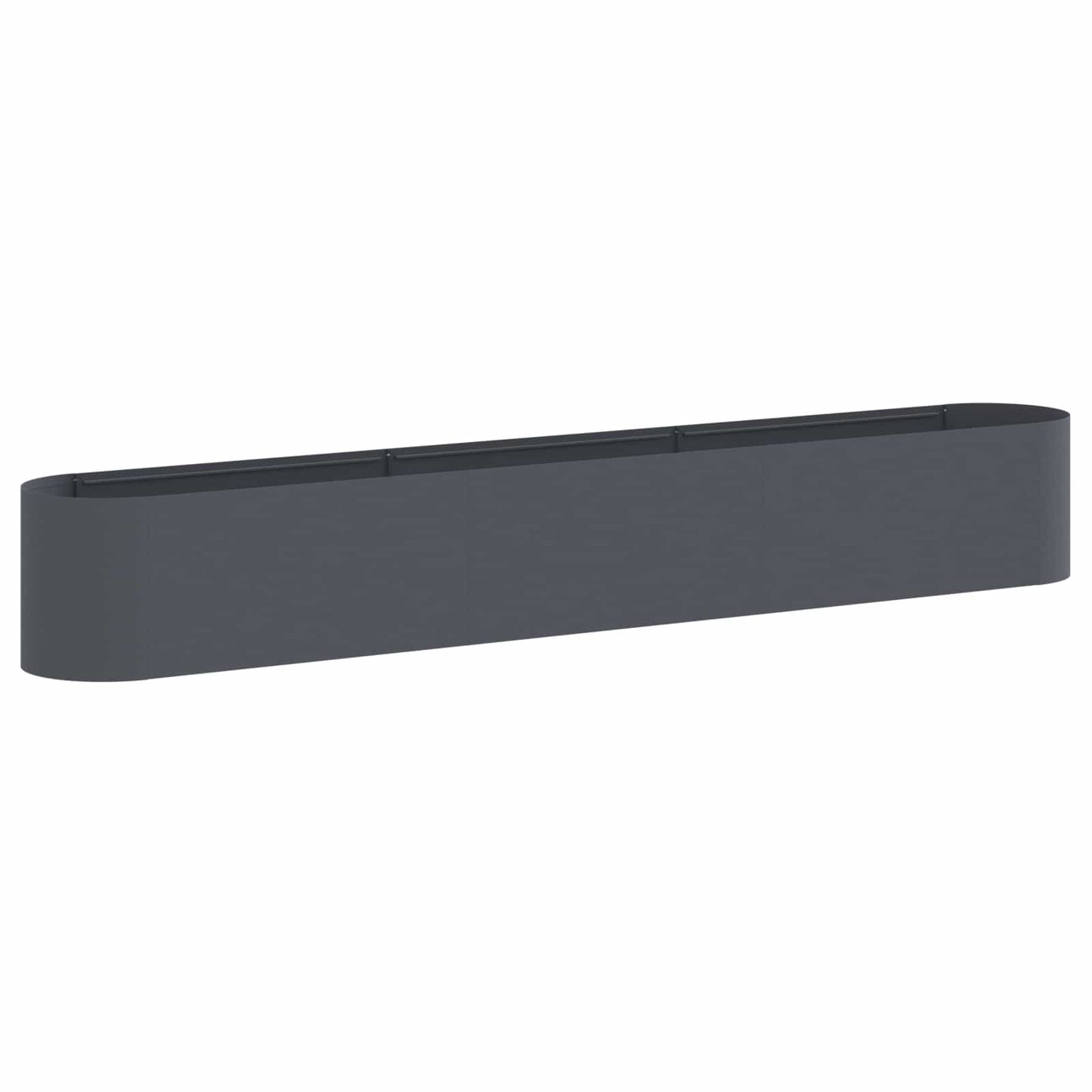 Verhoogd Tuinbed Antracietkleurig 280 x 40 x 40 cm