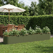 Verhoogd Tuinbed Olijfgroen 280 x 40 x 40 cm