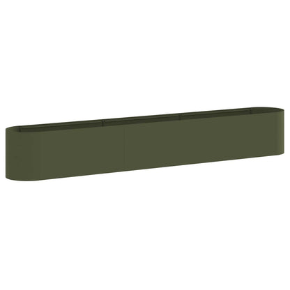 Verhoogd Tuinbed Olijfgroen 280 x 40 x 40 cm