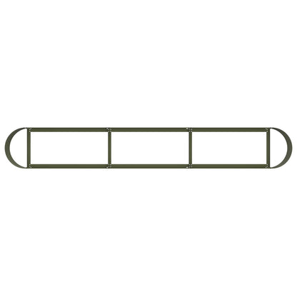 Verhoogd Tuinbed Olijfgroen 280 x 40 x 40 cm
