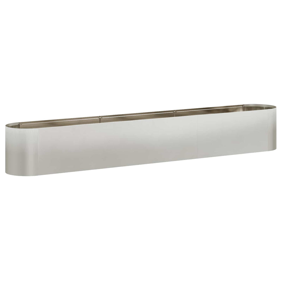 Verhoogd Tuinbed Roestvrij staal 280 x 40 x 40 cm