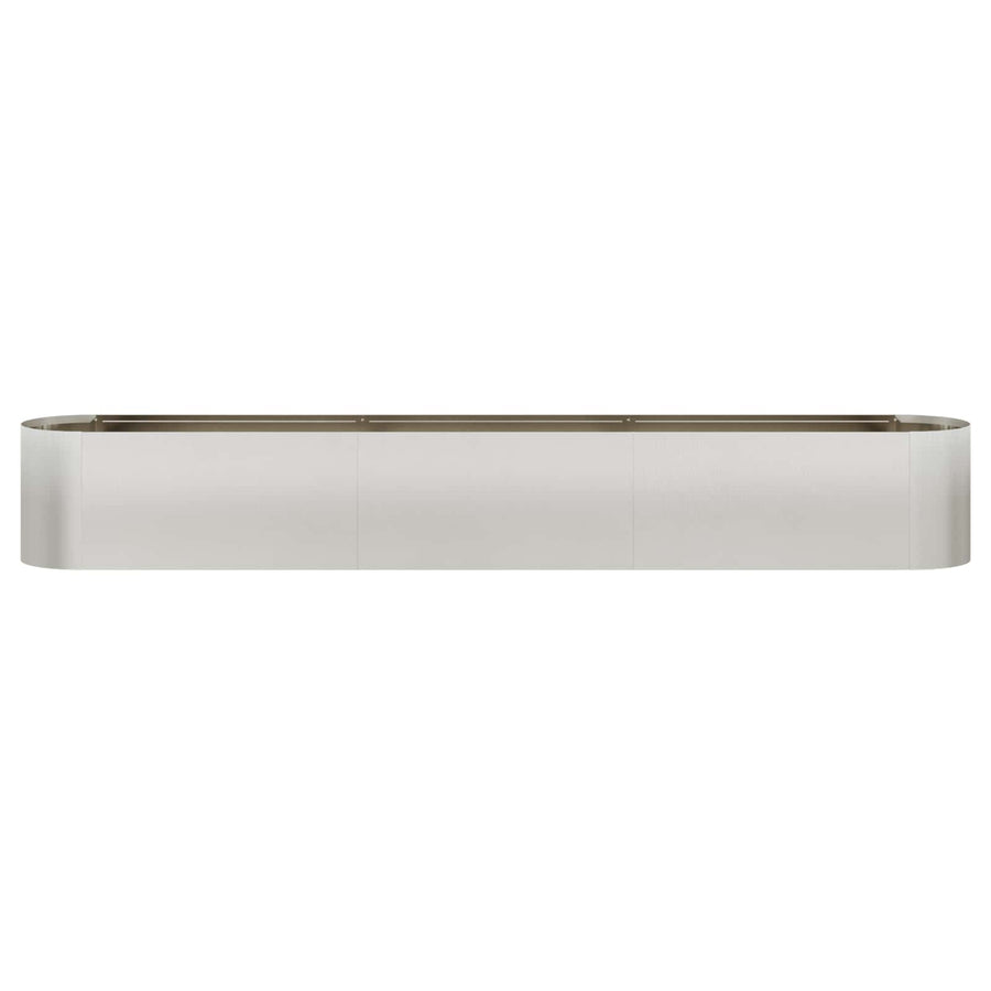 Verhoogd Tuinbed Roestvrij staal 280 x 40 x 40 cm