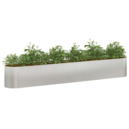 Verhoogd Tuinbed Roestvrij staal 280 x 40 x 40 cm