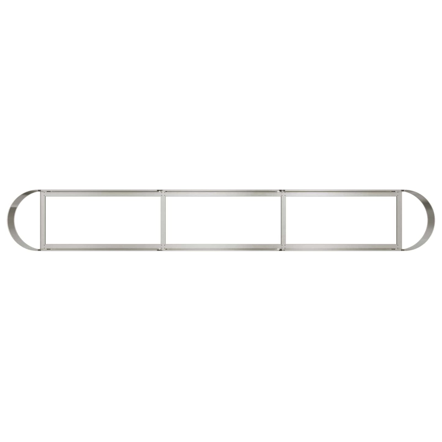 Verhoogd Tuinbed Roestvrij staal 280 x 40 x 40 cm