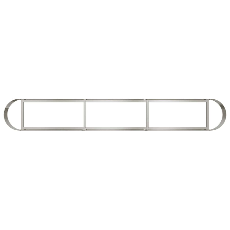 Verhoogd Tuinbed Roestvrij staal 280 x 40 x 40 cm