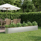 Verhoogd tuinbed gegalvaniseerd staal 280x40x40 cm