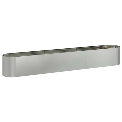 Verhoogd Tuinbed Gegalvaniseerd staal 280 x 40 x 40 cm