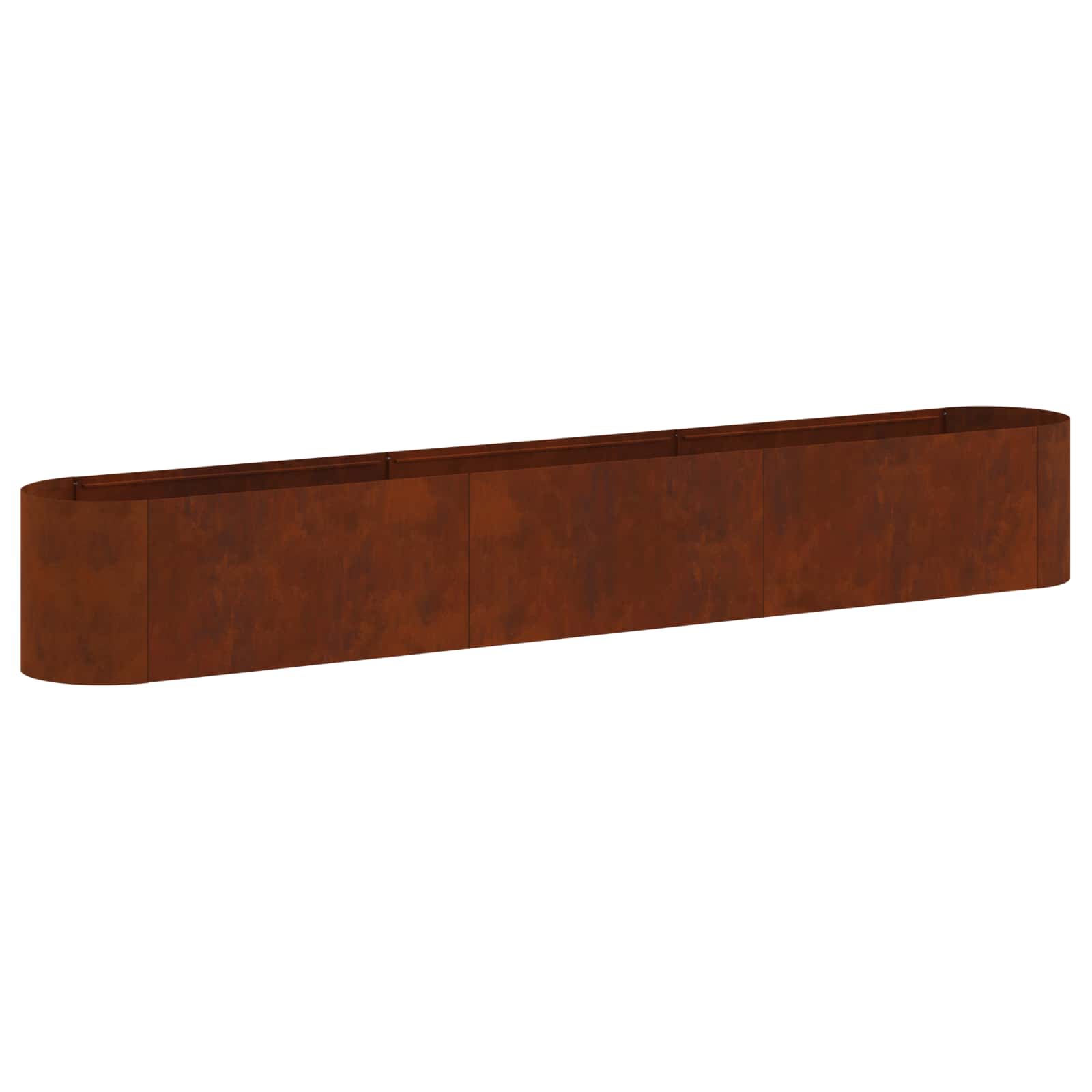 Verhoogd Tuinbed Cortenstaal 280 x 40 x 40 cm