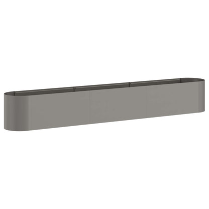 Verhoogd Tuinbed Cortenstaal 280 x 40 x 40 cm