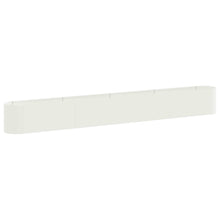 Verhoogd Tuinbed Wit 360 x 40 x 40 cm