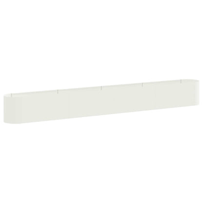 Verhoogd Tuinbed Wit 360 x 40 x 40 cm