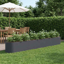 Verhoogd Tuinbed Antracietkleurig 360 x 40 x 40 cm