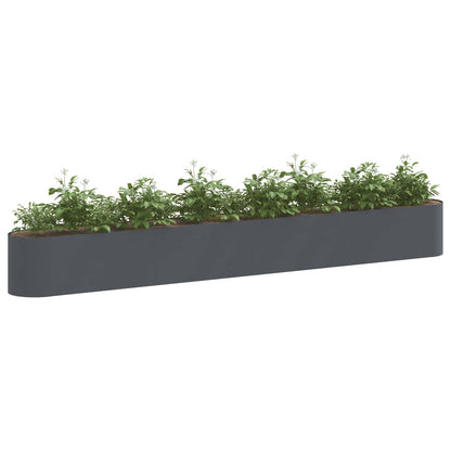 Verhoogd Tuinbed Antracietkleurig 360 x 40 x 40 cm