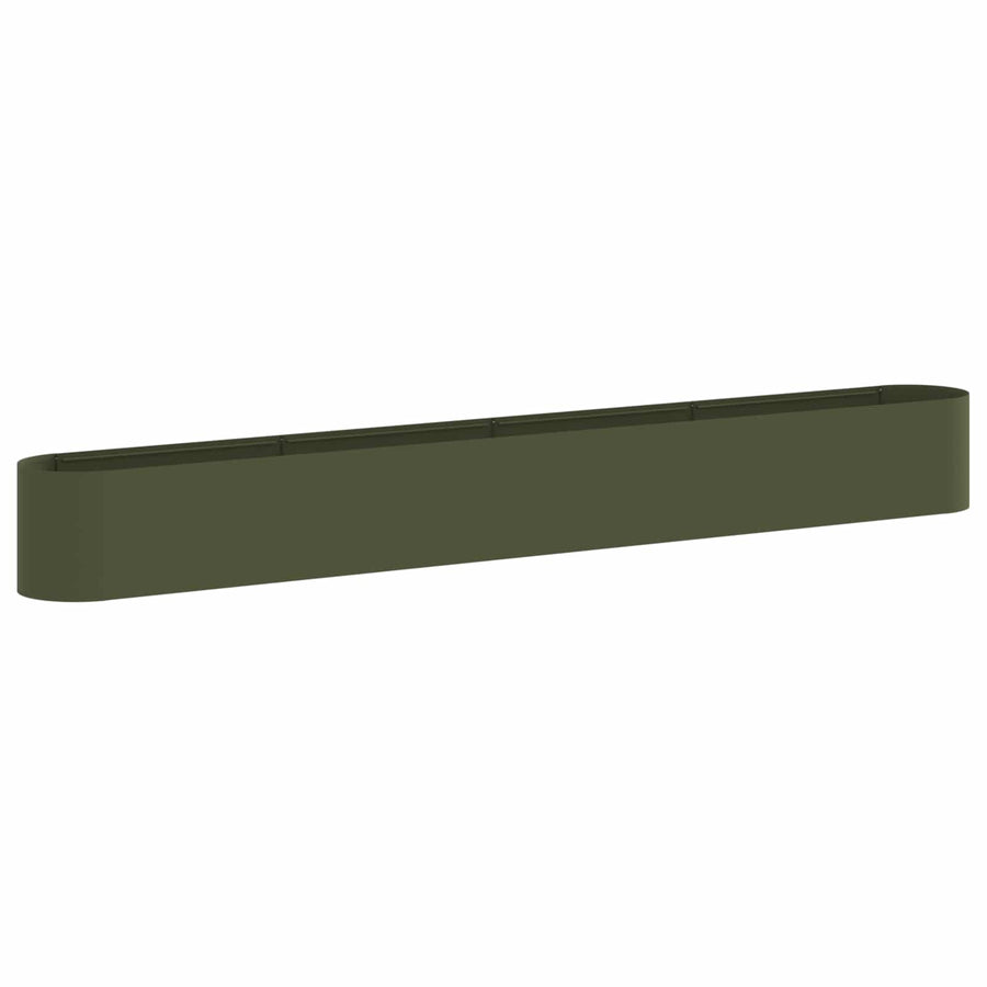 Verhoogd Tuinbed Olijfgroen 360 x 40 x 40 cm