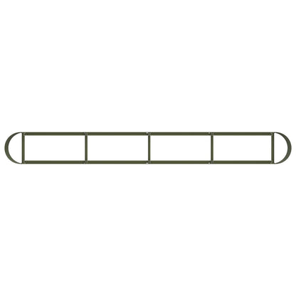Verhoogd Tuinbed Olijfgroen 360 x 40 x 40 cm