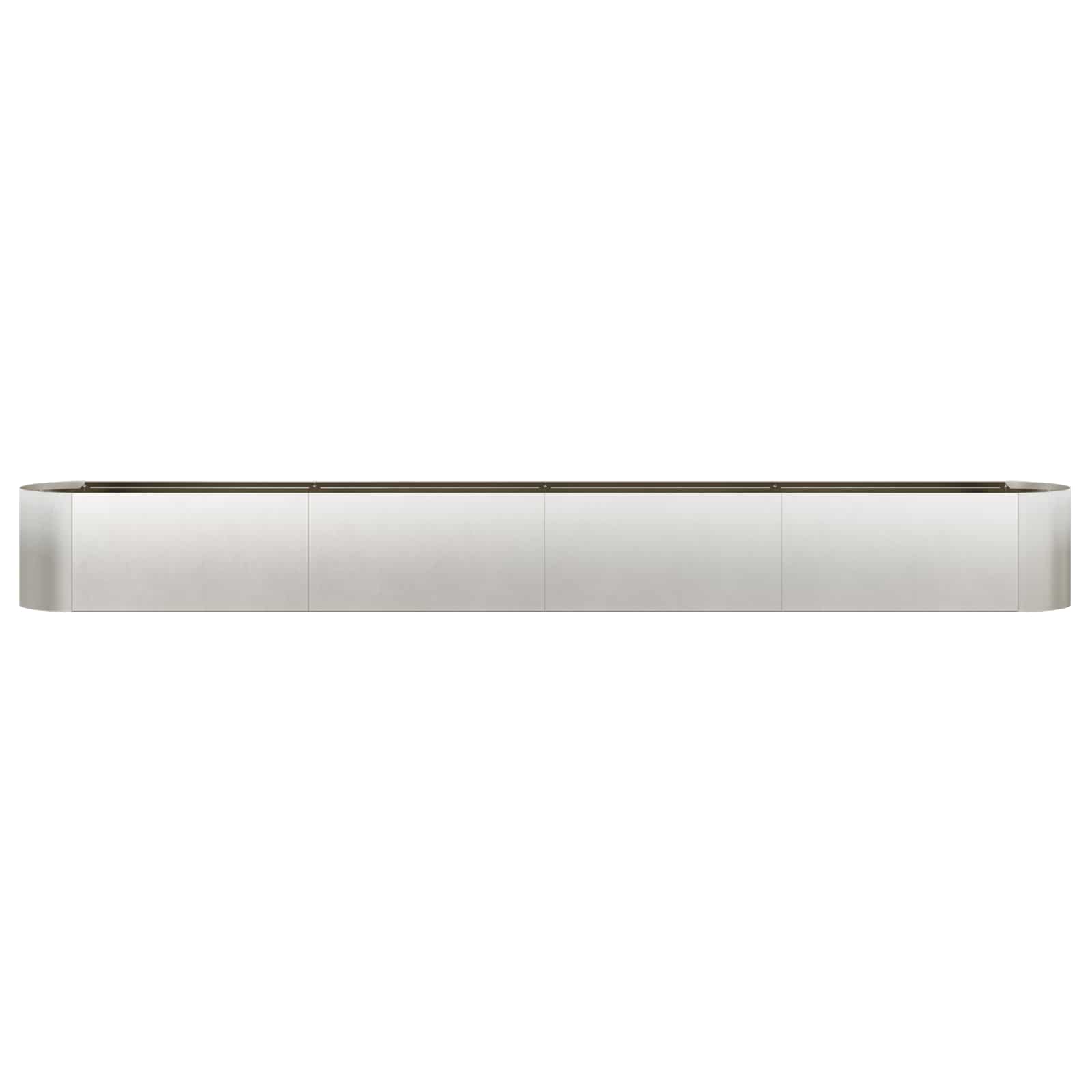 Verhoogd Tuinbed Roestvrij staal 360 x 40 x 40 cm