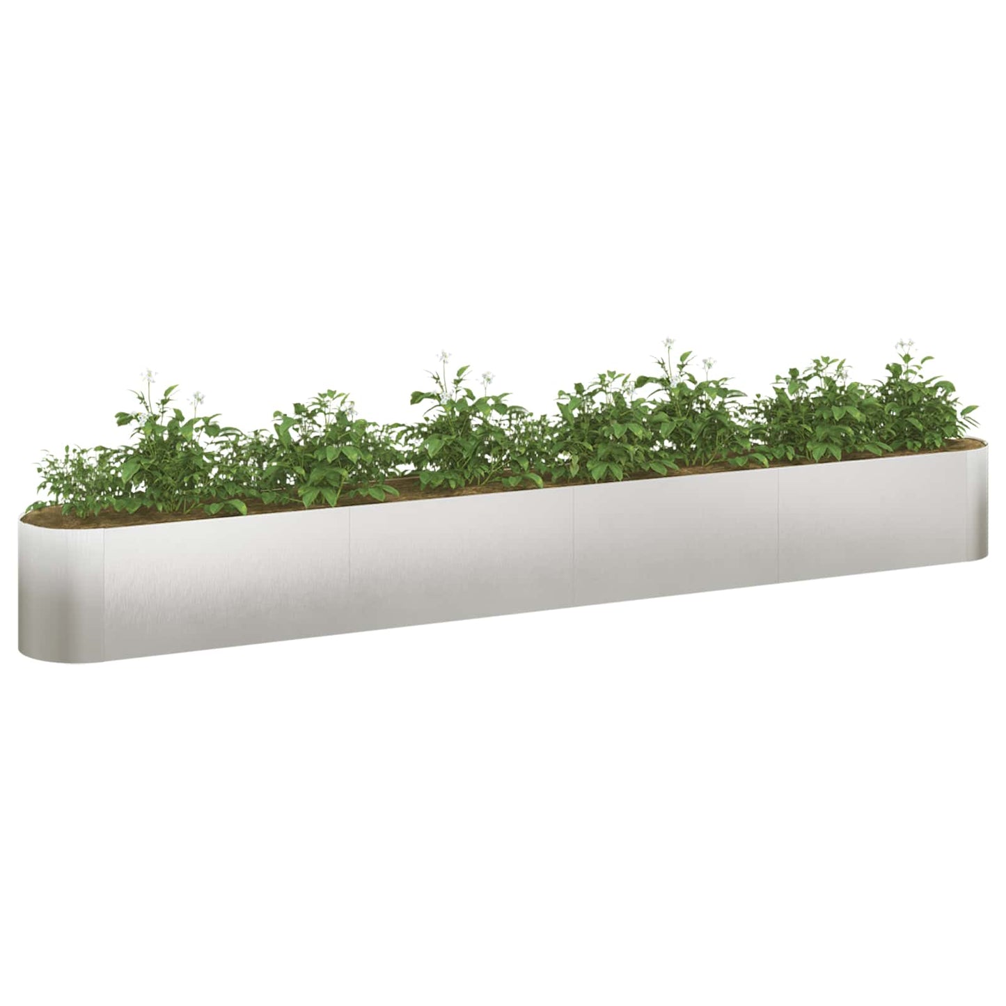 Verhoogd Tuinbed Roestvrij staal 360 x 40 x 40 cm