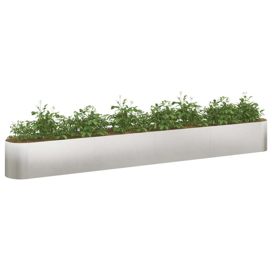 Verhoogd Tuinbed Roestvrij staal 360 x 40 x 40 cm