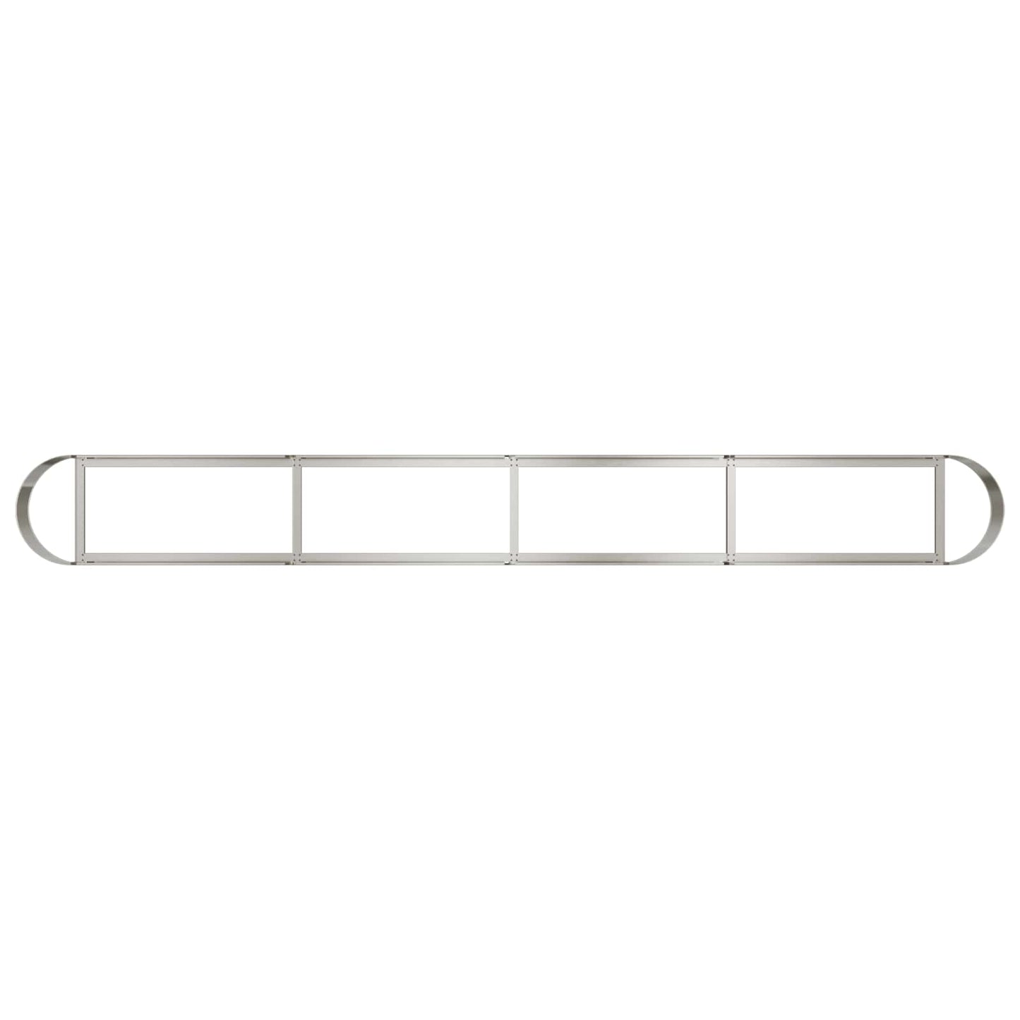 Verhoogd Tuinbed Roestvrij staal 360 x 40 x 40 cm
