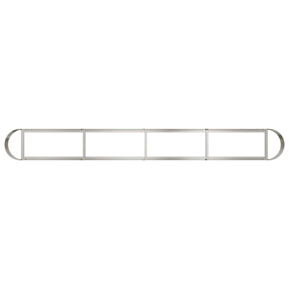 Verhoogd Tuinbed Roestvrij staal 360 x 40 x 40 cm