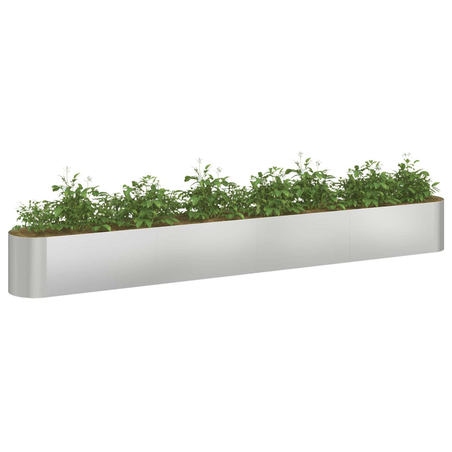 Verhoogd Tuinbed Gegalvaniseerd staal 360 x 40 x 40 cm