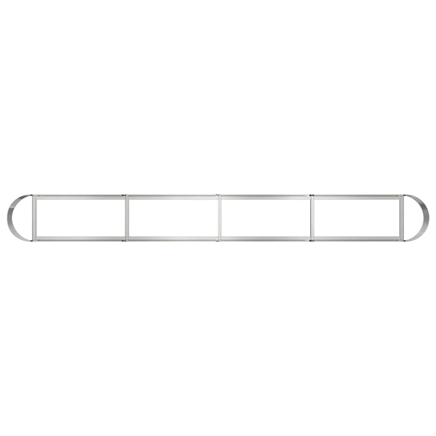 Verhoogd Tuinbed Gegalvaniseerd staal 360 x 40 x 40 cm