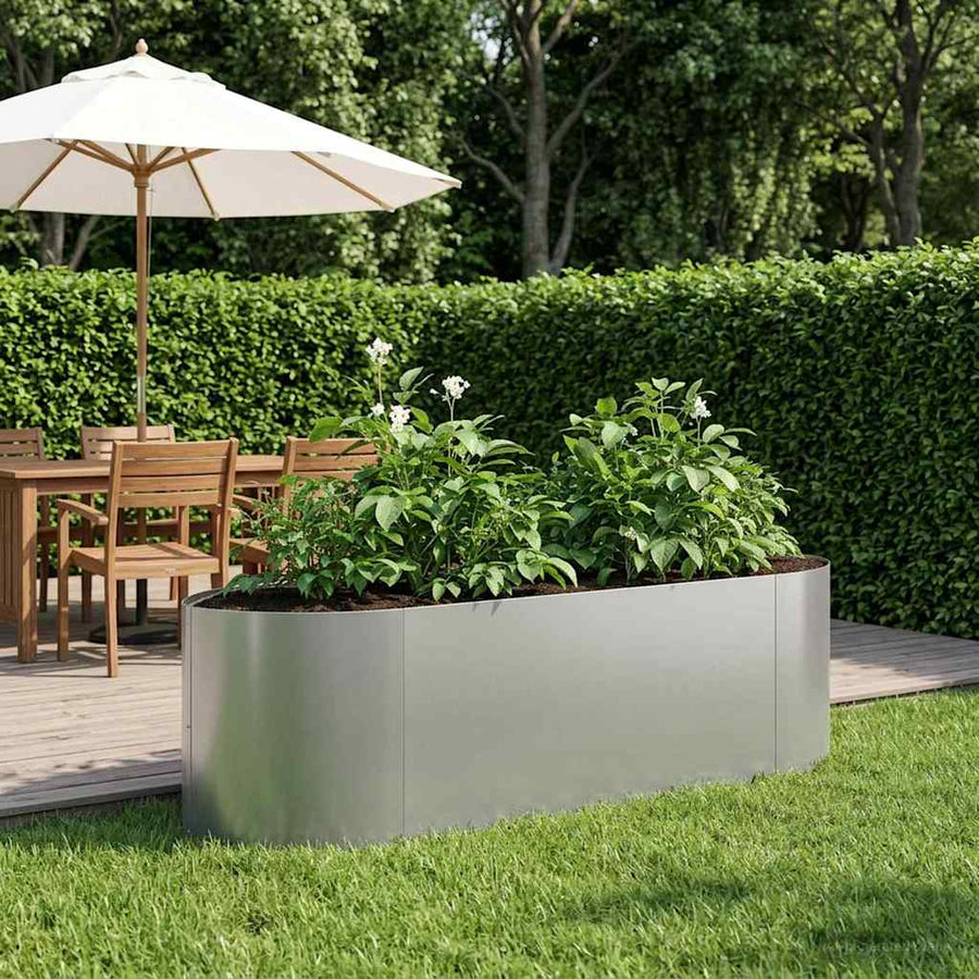 Verhoogd Tuinbed Gegalvaniseerd staal 140 x 40 x 40 cm Staal